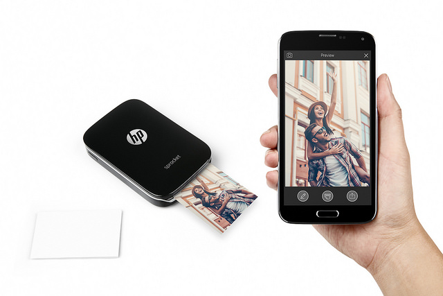 HP Sprocket photo printer
